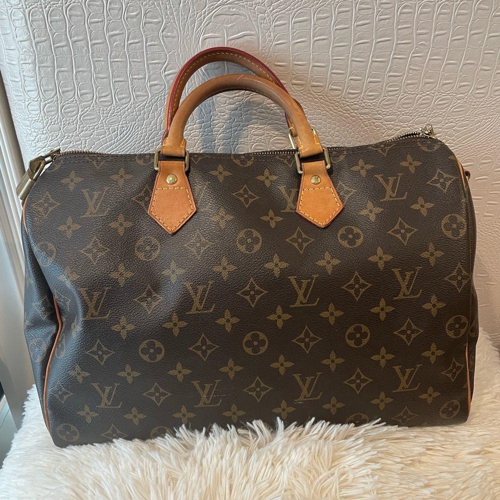 ‼️Price drop🤎Louis Vuitton speedy 35 Bandolier🤎